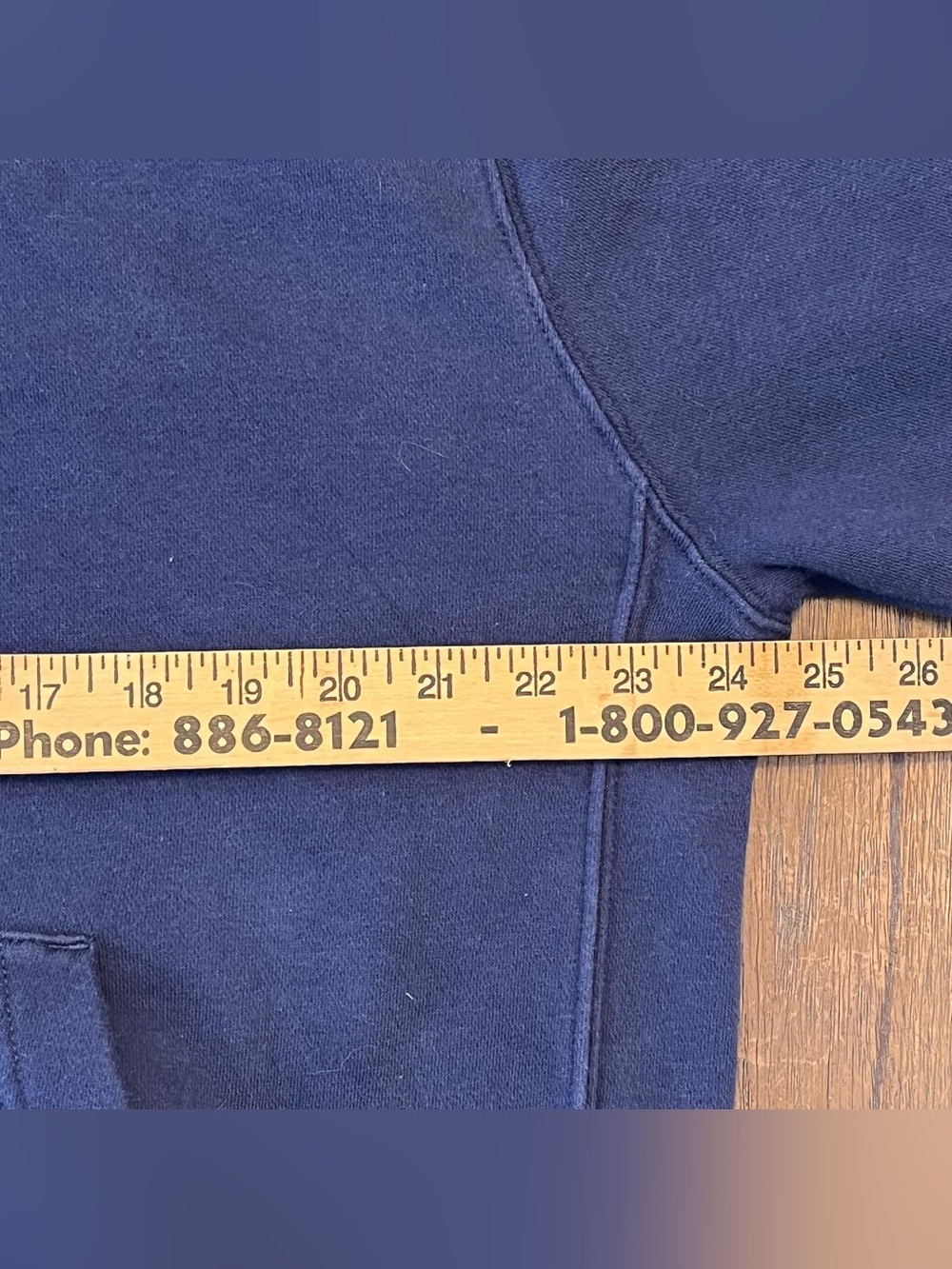 Nike Navy Blue Hoodie Mens size Large - Picture 4 of 4